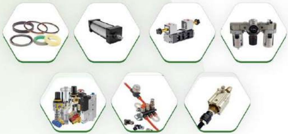 Industrial parts pneumatic hydraulic components